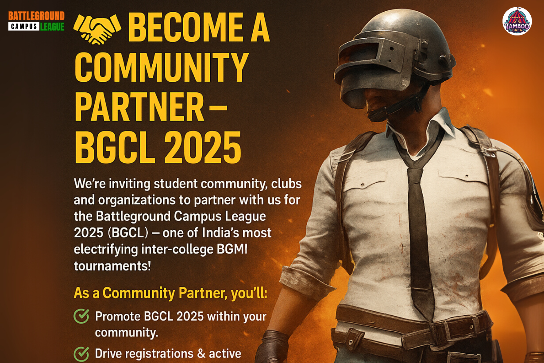 BGCL 2025 Community Partner promo